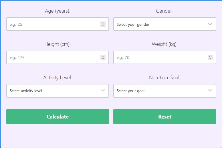 Fat Intake Calculator Compute How Much Fat Should I Eat Per Day