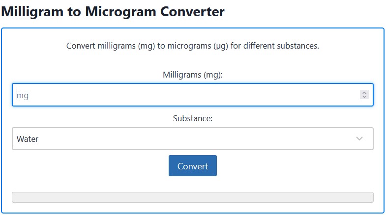 Milligram to Microgram Converter - Simple mg to mcg Conversion